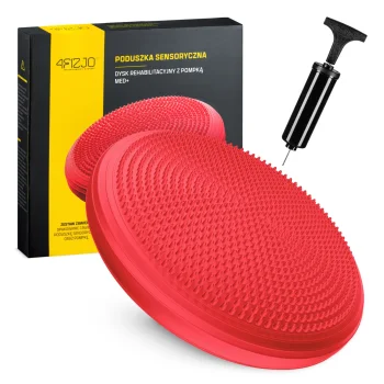 4Fizjo MED+ sensomotorais spilvens 33 cm, sarkans