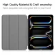 Apple iPad Pro 11\'\' (2024) (A2837 A2925) PU Leather Protective Tri-fold Book Case Cover, Blue | Planšetes Vāciņš...