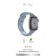 Silikona siksniņa Puro Icon priekš Apple Watch 38 / 40 / 41 mm, gaiši zila (2 gab.)