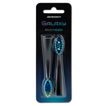 Berdsen Galaxy skaņas zobu birstes uzgaļi, 2 gab.