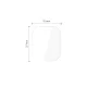 Tech-Protect Supreme hidrogēla aizsargplēve Apple Watch 10 42mm, caurspīdīga (2 gab.)