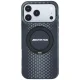 Vāciņš Mercedes AMG iPhone 18 Pro Max / 17 Pro Max ar MagSafe statīvu, melns