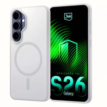 3mk Smoke MagCase vāciņš Samsung Galaxy S26+, balts