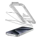 Tech-Protect Quick Set+ 2-gab rūdītā stikla aizsargs iPhone 15 Pro Max - melns | 2-Pack Tempered Glass Black