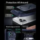 ESR Classic Hybrid MagSafe vāciņš iPhone 18 Pro / 17 Pro, matēti tumši zils