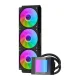 Procesora šķidruma dzesētājs DarkFlash CB360 ARGB 3x120mm 300W, melns