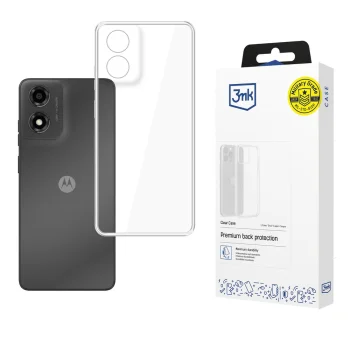 3mk Clear Case vāciņš Motorola Moto E14 / G04 / G04S, caurspīdīgs