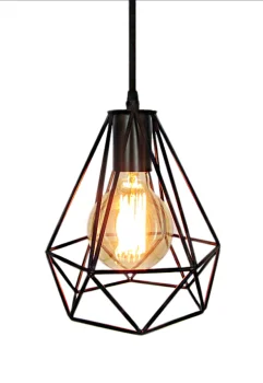 Griestu lampa lustra ZD74E Melna