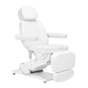 Elektriskais kosmētiskais krēsls Sillon Classic ar 3 motoriem, balts