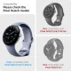 Hidrogēla aizsargplēve Spigen Elite Shield EZ Fit, Google Pixel Watch (45 mm), 2 gab., caurspīdīga