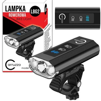 Velosipēda lukturis 1200lm ar ārējā akumulatora funkciju 5800mAh