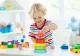 Attīstoša Rotaļlieta Tornis Piramīda Montesori Sensoriskā Mīkla, 7 elementi | Educational Pyramid Tower Sensory...