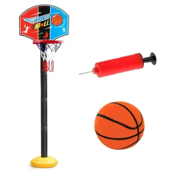 Mini basketbola komplekts ar regulējamu statīvu (līdz 115 cm)