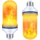 LED Spuldze ar Dzīvas Liesmas Efektu E27 9W, Dekoratīva, Balta