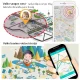 Bērnu viedpulkstenis Q112A ar zvanu funkciju un GPS, melns
