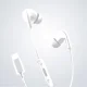 Xiaomi BHR8931GL vadu ieliekamās austiņas, USB-C, IP54, baltas