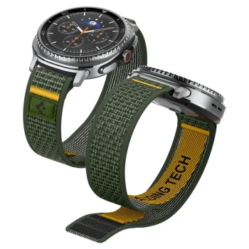 Pulksteņa siksniņa Spigen Athlex Air priekš Samsung Galaxy Watch 40/44/46 mm, zaļa