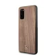 Mercedes Samsung Galaxy S20 vāciņš Wood Line Walnut, brūns