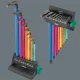 Sešskaldņu atslēgu komplekts Wera 950/9 Hex-Plus Multicolour 3, 9 gab.