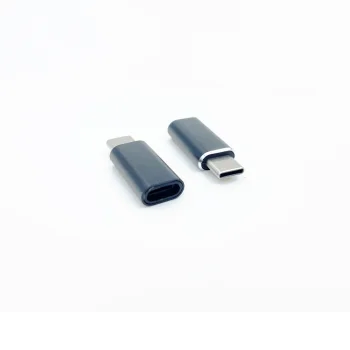 Maxlife Lightning uz USB-C adapteris, Melns
