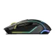 Bezvadu spēļu pele ONIKUMA DM06, 2.4 GHz / Bluetooth / USB-C, 12 800 DPI, RGB