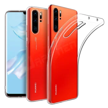 Huawei P30 Pro (VOG-L09, VOG-L29) Slim TPU Case Cover, Transparent | Caurspīdīgs Silikona Vāciņš Maciņš Apvalks...