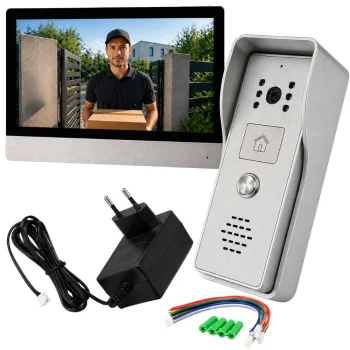 Video domofons ar 6" skārienekrānu, WiFi un nakts redzamību