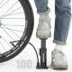 Kāju velosipēda sūknis Rockbros 4522L ar AV/FV uzgali, 100 PSI, melns