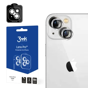 3Mk Lens Protection Pro kameras aizsargstikls iPhone 14 Plus (sudraba)