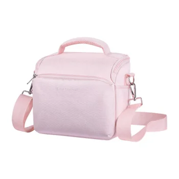 K&F Concept Camera Sling Bag 5L fotokameras soma, rozā
