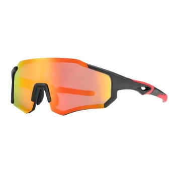 Rockbros 10183 polarizētas velo brilles, sarkanas