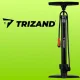 Trizand grīdas pumpis ar manometru 16 bar / 230 PSI, melns
