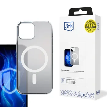 3Mk Protection Frosty MagCase vāciņš Apple iPhone 12 Pro Max, balts