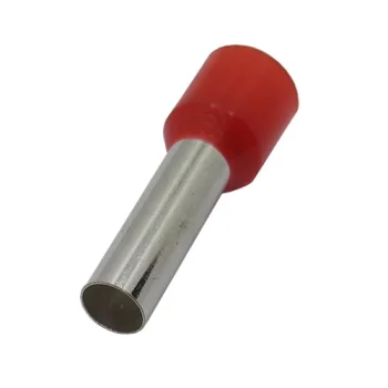 Izolēti vadu uzgaļi 16 mm² / 5 AWG kabelim, 100 gab., sarkani