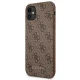 Guess 4G Metal Gold Logo vāciņš iPhone 11 / XR, brūns
