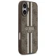Guess 4G Printed Stripes MagSafe vāciņš iPhone 17, brūns