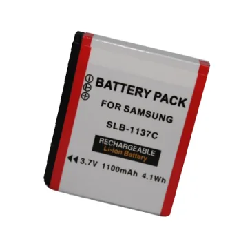 Extra Digital akumulators kamerai Samsung SLB-1137C, SNB-1137C, 1100 mAh