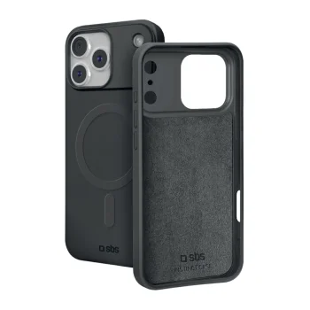 SBS Instinct Mag vāciņš iPhone 18 Pro / 17 Pro ar MagSafe atbalstu, melns