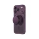 Vāciņš AmazingThing Titan Pro Pop Lens iPhone 18 Pro ar kameras aizsargu un statīvu, violets