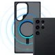 3mk Smoke MagCase vāciņš priekš Samsung Galaxy S23 Ultra, puscaurspīdīgs