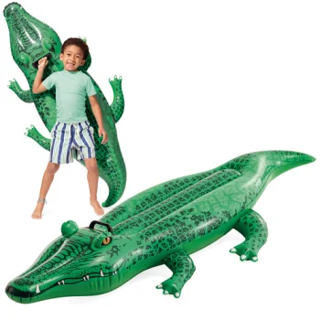 Intex 58546 Piepūšamais krokodils peldēšanai, 168 cm