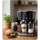 Berdsen BD-773 20 Bar pusautomātiskais kafijas automāts ar piena putotāju, melns