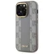DKNY iPhone 14 Pro vāciņš Leather Checkered Mono Pattern MagSafe, bēšs