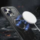 Hybrid Armor Trendy vāciņš iPhone 16 Pro Max ar MagSafe, melns