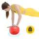Pilates bumba rehabilitācijai un vingrošanai 22 cm, sarkana