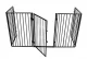 Kamīna Aizsardzība Drošības Žogs Barjera Vārti | Fireplace Fence Guard 5-Panel Baby Safety Gates Protection