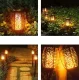 Solārā dārza lampa-lāpa 23559, 12 LED, ar liesmas efektu, 51 cm