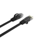 Orico PUG-C6B CAT6 plakanais RJ45 tīkla kabelis 8m melns