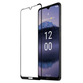 Dux Ducis 10D rūdīts aizsargstikls Nokia G11 Plus telefonam, 9H, ar melnu rāmi