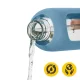 4FIZJO stikla ūdens pudele 750 ml, zila